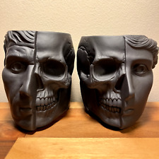 TREVOR FOSTER TimeILess Him Her Ceramic Skull Set Tiki Mug Kickstarter Undertow picture