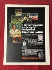 Golfer Lee Trevino for Bridgestone Tires 1982 Print Ad - Great to Frame picture