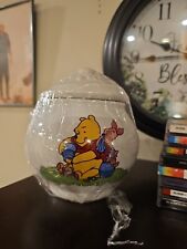 Vintage Winnie The Pooh Sugar Bowl, Ceramic Sugar Bowl With Lid picture