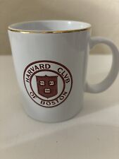 Harvard Club Of Boston Ceramic Coffee/Tea White Mug picture