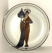 ART DECO Franklin Mint HOUSE of ERTE PLATE Limited Edition ATHENA #1426 picture