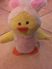 Easter Chick Dressed As Bunny Singing Gemmy Sings Baby picture