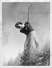 1937 Press Photo Miss Clara Callender 18 clever Del Monte Golfer at Memphis TN picture