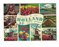 Holland, Michigan Multi View Postcard picture