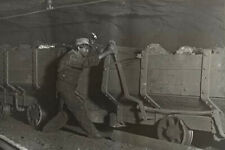 Old 4X6 Photo Child labor in the US 1908. Boy braking train in coal mine 464390 picture