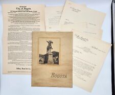 1924 Prospectus Lot Dillon, Read & Co.'s $6M Gold Bonds 8% to Bogota, Colombia  picture