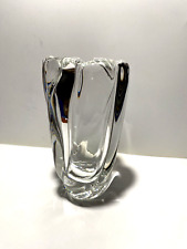 Orrefors Sweden CrystaI Vase 8''in picture