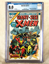 Giant-Size X-Men #1 CGC 8.0 First New X-Men Wolverine Nightcrawler Storm 1975 picture