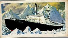 1930s BROOKE BOND TEA TRANSPORT THROUGH THE AGES #48 NUCLEAR SHIP 34-4 picture