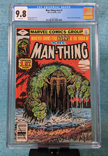 Man-Thing #1 CGC 9.8 Vol. 2 *White Pages* Marvel picture