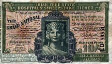 1937  Irish Free State  Hospitals Sweepstake Lottery Ticket  5