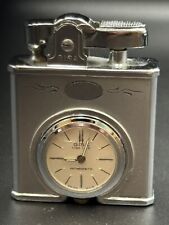 Vintage Gisa Automatic clock lighter Rare picture