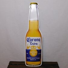 2007 Corona Extra Cerveza Beer Bottle 22 X 6 Metal Tin Bar Sign Crown Imports picture