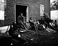 New 8x10 Civil War Photo: Soldiers Wounded after the Battle of Fredericksburg picture
