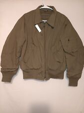 US Military Cold Weather Combat Jacket High Temperature Resistant Green SZ L/R picture