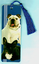 BOOKMARK French Bulldog Black Puppy Small Dog Animal Lover Gift x Him Her Man picture
