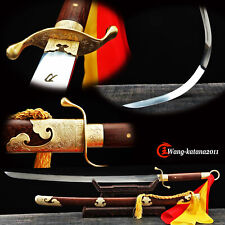 Traditional Chinese Kungfu TaiChi Sword Taiji Dao Excercise Stainless Steel黄铜太极刀 picture