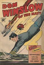Vintage Comic Don Winslow Of The Navy - Issue #54 - Feb 1948 - Fine Condition picture