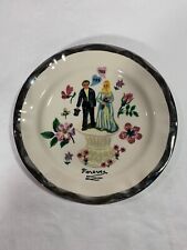 Anthropologie Nathalie Lete Yes Yes Forever Bride and Groom Wedding Dinner Plate picture