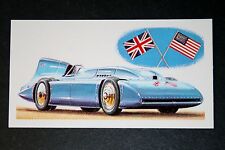 Sir Malcolm Campbell   1935  Bluebird   Vintage Illustrated Card  # AP7 picture