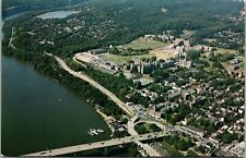 Washington DC~VTG Postcard~Georgetown University ~Aerial View~Potomac~KB10 picture