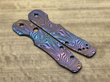 Dama FISH Flamed Titanium Scales for Spyderco SMOCK picture