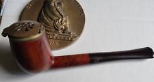 Vintage Storm King Estate Tobacco Pipe w Lid Italy Briar picture