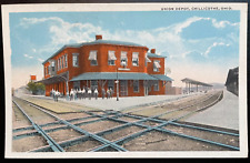 Vintage Postcard 1915-1930 Union Depot, Chillicothe, Ohio (OH) picture