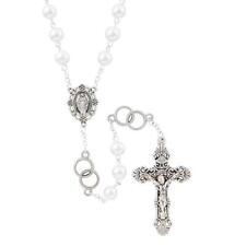 Wedding Rosary With Special Intertwining Rings White Pack of 2 Gift for Weddings picture