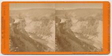 NEW YORK SV - Genesee River - High Banks - MN Crocker 1870s picture