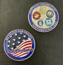 Southwest Airlines Military Salute Challenge Coin  picture