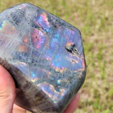 Natural Labradorite Quartz Crystal Spectrolite Mineral Specimen Healing Gem 794g picture