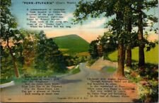 Postcard Penn-Sylvania (Penn's Woods) Poem picture