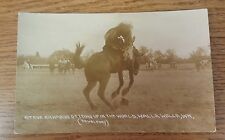 WA Walla Walla RPPC Steve Richards Frontier Days Rodeo Postcard picture