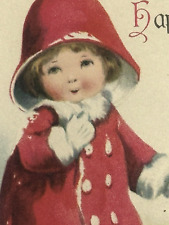 Clapsaddle Christmas Postcard Little Jack Horner Begs Corner of Your Heart Wolf picture