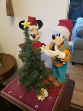VERY RARE 1997 Telco Disney Christmas Animated Mickey Goofy Pluto Parts picture