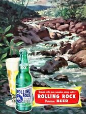 Rolling Rock Premium Beer of Latrobe, PA NEW METAL SIGN: 12x16