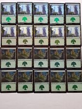 20x FOIL FORESTS - Varios Sets - MTG - Magic the Gathering picture