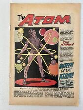 Showcase The Atom No. 34 Comic Book 1961 picture