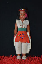 Lovely Vintage National Costume Doll - Maori? - 18cm Tall picture