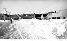 1900's More Heavy Snow in Greenville Maine Moosehead Lake Original Film Negative picture
