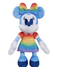 Disney Rainbow Collection 9” Minnie Mouse  Pride Collection small Plush New picture