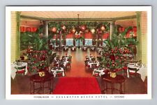 Chicago IL-Illinois, Marine Room, Edgewater Beach Hotel, Vintage Postcard picture