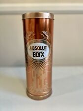 ABSOLUT ELYX MUSICAL TIN BOX TUBE PACKAGING FOR 750ml BOTTLE - EMPTY - picture