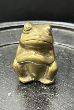 Vintage Brass Mini Frog picture