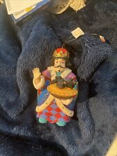 Dept. 56 Mother Goose Sing a Song of Sixpence Christmas Ornament King Blackbirds picture