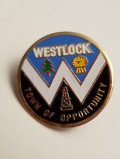Westlock Town Of Opportunity Alberta Lapel Pin 1421 picture