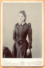 Mount Pleasant MI Portrait of a Young Woman by Williams, circa 1890s picture