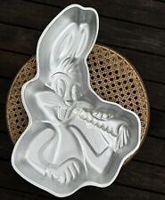 1975 Bugs Bunny Wilton Cake Mold Baking Pan Looney Tunes Warner Bros Vintage  picture