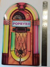 VINTAGE MENU. POPEYES SODA SHOP. DRESDEN, OH. 1980's OR EARLY 1990's??? picture